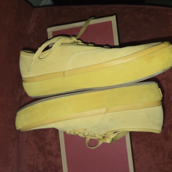 Vans Women's Sneakers Mustard Skater Casual Streetwear W 6.5 M 5 RARE HTF - Picture 10 of 15